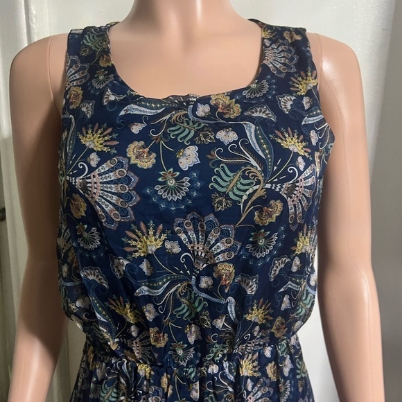 NWT LARA GUIDOTTI Silk Blend Floral Printed Maxi Dress - Picture 5 of 15